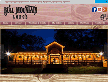 Tablet Screenshot of bullmountainlodge.com